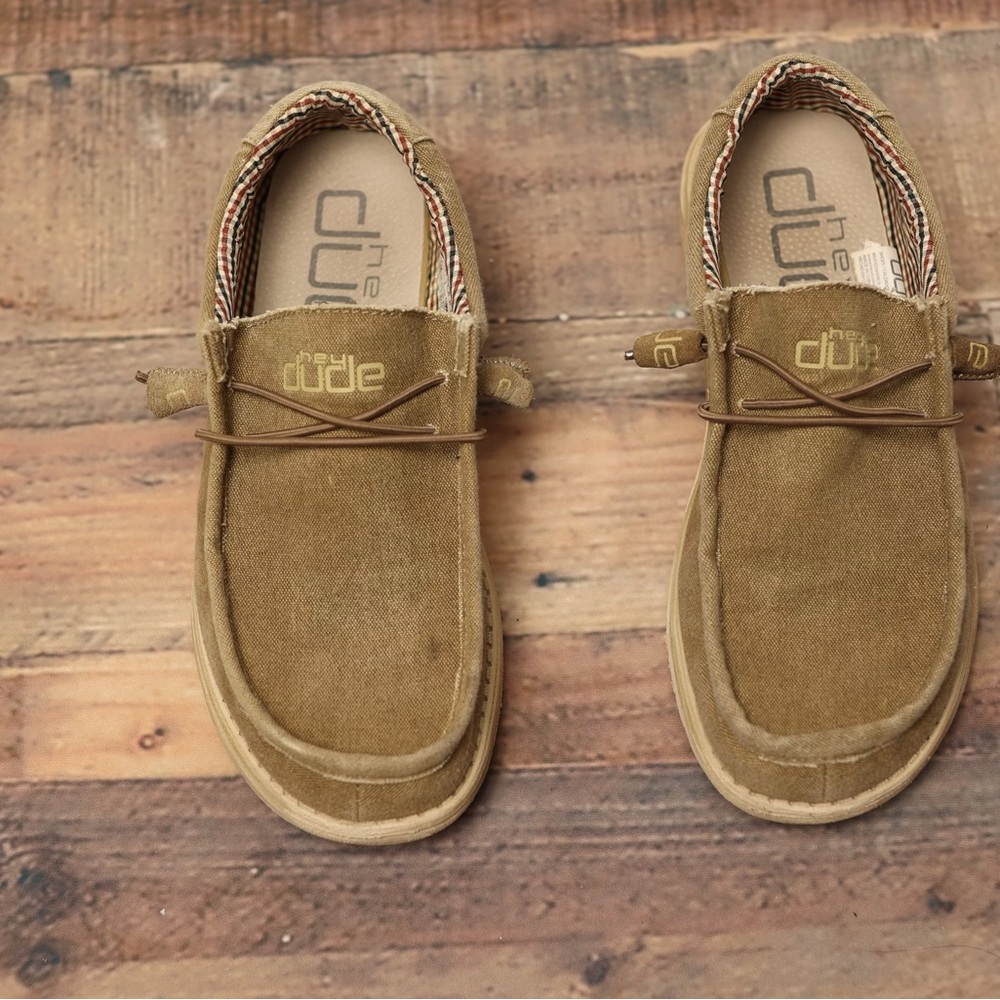 Hey Dude Wally - Nut | Men’s Shoes | Men's Slip on Loafers/Dress Shoes size 8